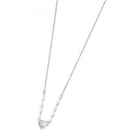 Collana Marlù Donna Nel Mio Cuore in Acciaio Perla 15CN031-W - 15CN031-W